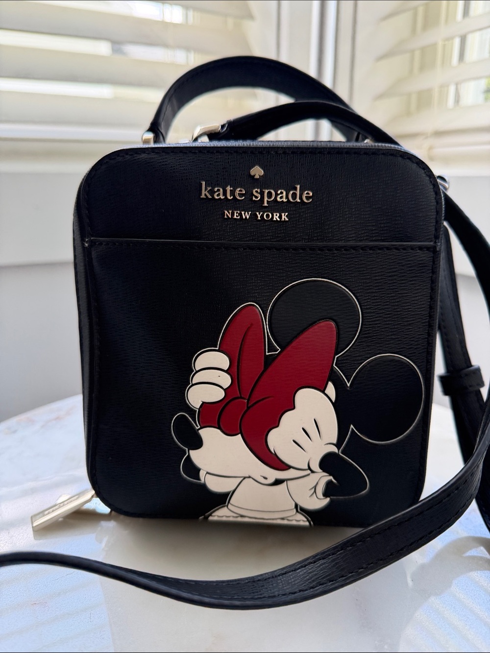 NWOT Disney x Kate Spade Minnie Mouse Daisy Vanity Bag [limited edition]